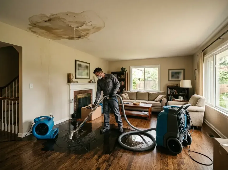 attic-pipe-burst-ceiling-drip-008 — frequently asked questions, Water Damage Restoration & Carpet Care in Paynesville, MN